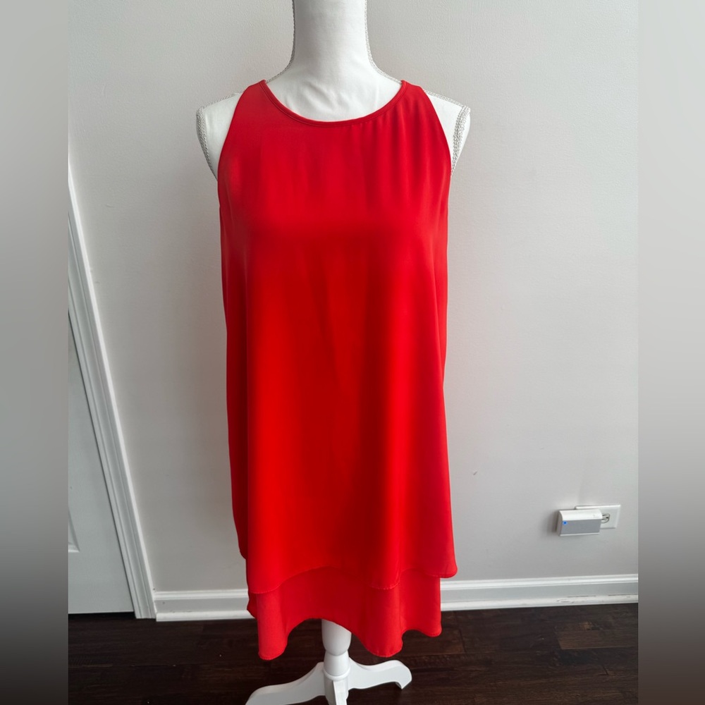 Lila Rose Vibrant Orange Dress Women’s 10